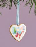 Jonathan Adler Ornament Peace&Love 2025 (368-35161)
