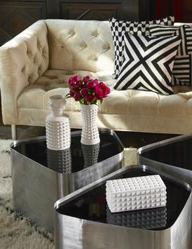 Jonathan Adler Charade Studded-Taper Vase H23 (368-10067)