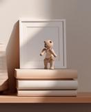 Kay Bojesen Trefigur Bjørn-Liliput H9,5 Eik/Lønn (521-39541)