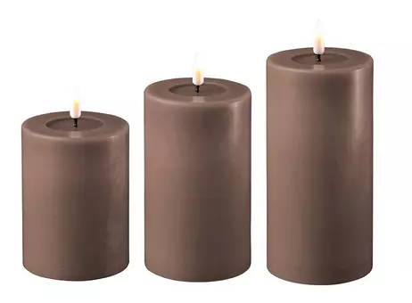 Deluxe Kubbelys LED Mokka Ø7,5  (621-RF-mokka-Ø7,5_)