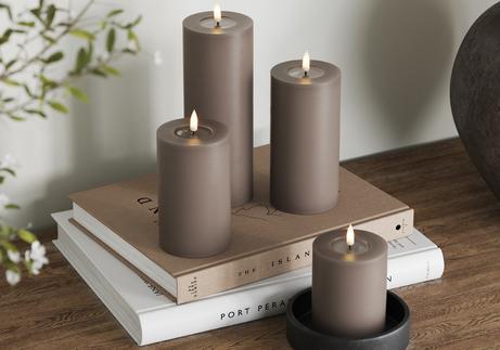 Deluxe Kubbelys LED Mokka Ø7,5  (621-RF-mokka-Ø7,5_)