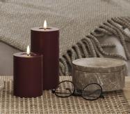 Deluxe Kubbelys LED Burgunder Ø7,5 (621-RF-0239)