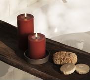 Deluxe Kubbelys LED Burgunder Ø7,5 (621-RF-0239)