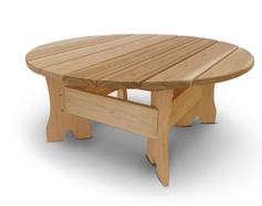 Westport Chair Company Royal Adirondack Kaffebord Rødt sedertre 107cm