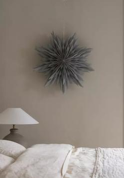 Watt & Veke Julestjerne Oslo 60cm Grå