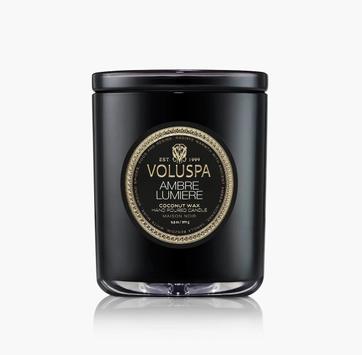 Voluspa Ambre Lumiere Duftlys Classic Boxed 60t (703-V8202)