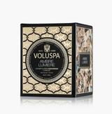 Voluspa Ambre Lumiere Duftlys Classic Boxed 60t (703-V8202)