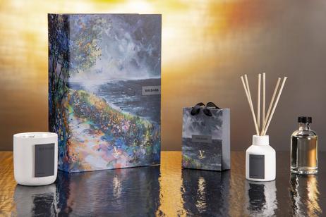 Vila Hermanos Gavesett Seeds-Rhubarb Duftlys+Diffuser Grå