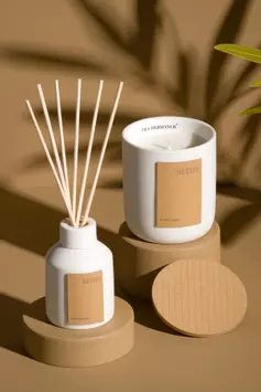 Vila Hermanos Gavesett Seeds-Chest Duftlys+Diffuser Mustard (368-02101100030)