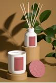 Vila Hermanos Gavesett Myrtle Duftlys+Diffuser Rosa (368-02101100031)
