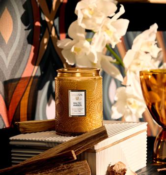 Voluspa Baltic Amber Duftlys Small 50t