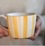 Trend Design Krus Striper Gul H7,5 (298-180403)