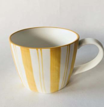 Trend Design Krus Striper Gul H7,5 (298-180403)