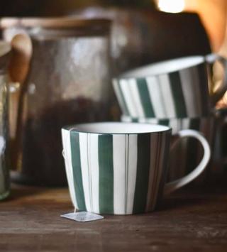 Trend Design Krus Striper Grønn H7,5