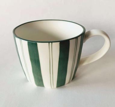 Trend Design Krus Striper Grønn H7,5 (298-180404)