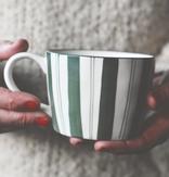 Trend Design Krus Striper Grønn H7,5 (298-180404)