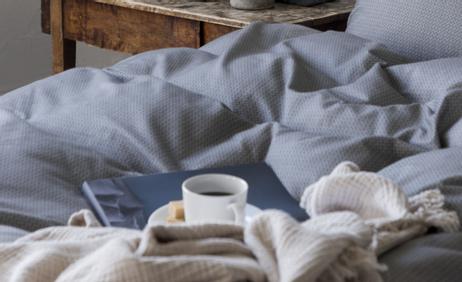 Borås Cotton Sengesett Enzo Flanell grå (479-120278)