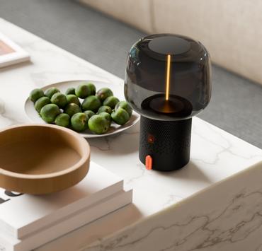 Kooduu Serena Play Høyttalerlampe Anthracite