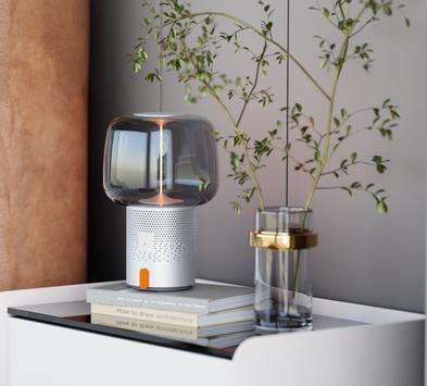 Kooduu Serena Play Høyttalerlampe Silver