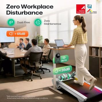 Urevo CyberPad-Office Gåmølle 14% stigning 6km/t (URTM051)