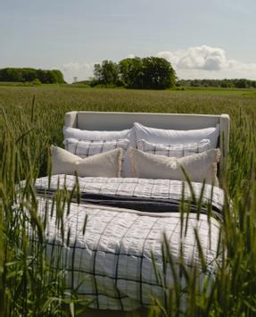 Halvor Bakke Sengesett Nox Krepp Blårutet (479-120692,120693,120694)