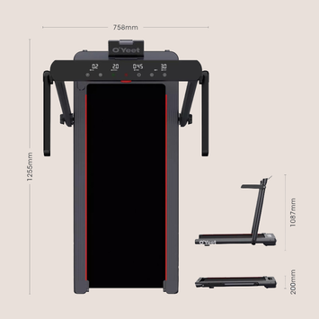 O'Yeet YT104 Best-i-test tredemølle stigningsfunksjon 14km/t (TM-YT104)