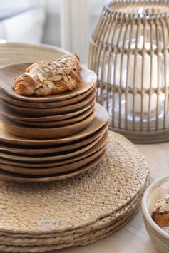 Lama Dekkebrikke Cleo Jute Ø40 (479-120622)