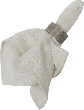 Halvor Bakke Serviett Lecce Beige 4stk (479-120756)