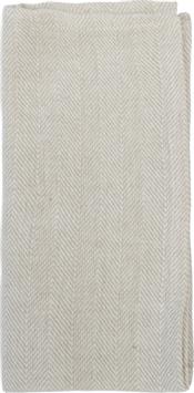 Halvor Bakke Serviett Lecce Beige 4stk (479-120756)