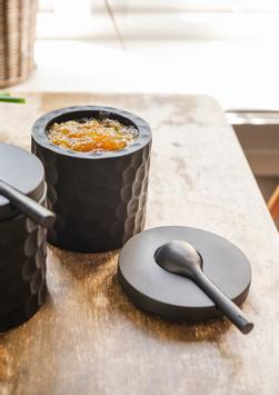 Halvor Bakke Saltkrukke med lokk H10 mangotre