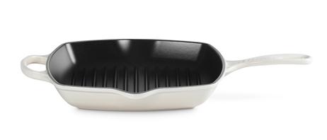 Le Creuset Grillpanne Støpejern Meringue 26cm