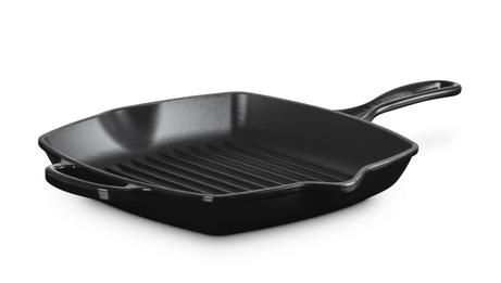 Le Creuset Grillpanne Støpejern Sort 26cm (796-20183261400422)