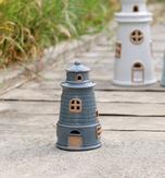 Chic Antique Lyshus-LED Fyrtårn ocean H12,5 (529-39120306)