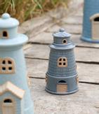 Chic Antique Lyshus-LED Fyrtårn ocean H12,5 (529-39120306)