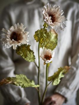Bloomingville Kunstig Blomst Krysantemum-Hvit H96
