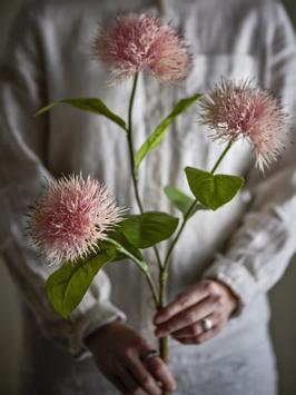 Bloomingville Kunstig Blomst Krysantemum-Rosa H100