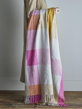 Bloomingville Hadley Pledd Multifarget-Bomull 130x160 (152-82069373)