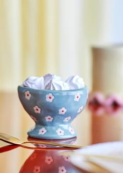 Bloomingville Nini Skål Blå H6,5