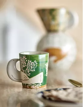 Bloomingville Hezha Kopp Grønn H9