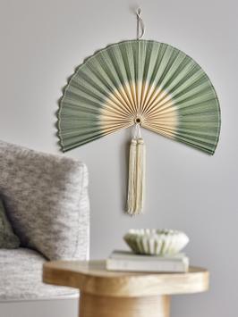 Bloomingville Jaime Veggdekorasjon Bambus Grønn