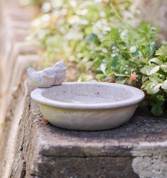 Ib Laursen Fuglebad 2 fugler Ø26,5