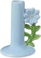 Ib Laursen Lysestake Blomst Støvblå/Grønn H13,2