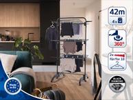 Leifheit Tørkestativ Comfort Tower-420 H145 svart (379-38585)