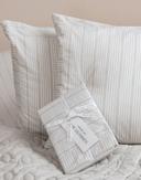 Ilse Jacobsen Sengesett bomull stripete sand (810-1002005402-)