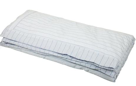 Ilse Jacobsen Sengesett Powder-Blue Stripes Bomull (810-1002003403)