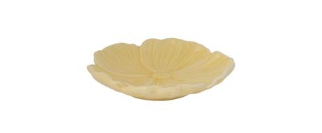 Storefactory Skål Blomster Gul Ø13 (516-520108)