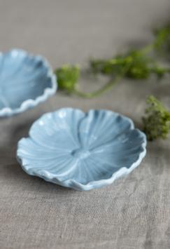 Storefactory Skål Blomster Blå Ø13