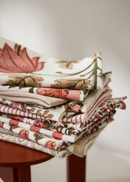 Bungalow Kjøkkenhåndkle Flora Rose 50x70 (834-KTFLO606)