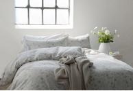 Borås Cotton Liva Sengesett Bomull Blå (479-120818,120820,120822)