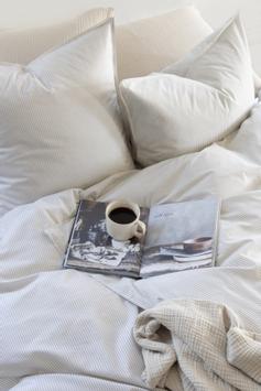 Borås Cotton Cille Sengesett Bomull Beige